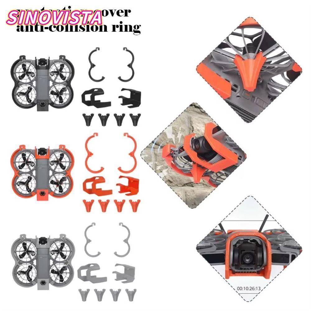SINOVISTA Anti-Collision Protector, Anti-Collision Quick Release Drone ใบพัด Guard,น้ําหนักเบาป้องกั