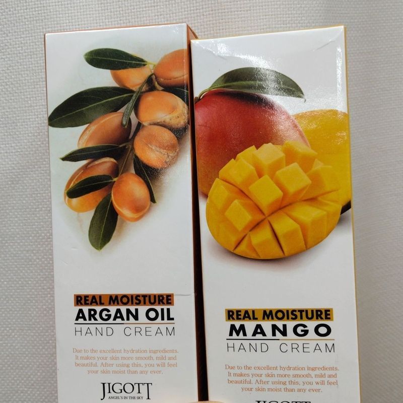 เกาหลี Jigott Jigott Hand Cream Moisturizing Moisturizing Hand Care 100ml ถั่ว, มะม่วง 8/4/2