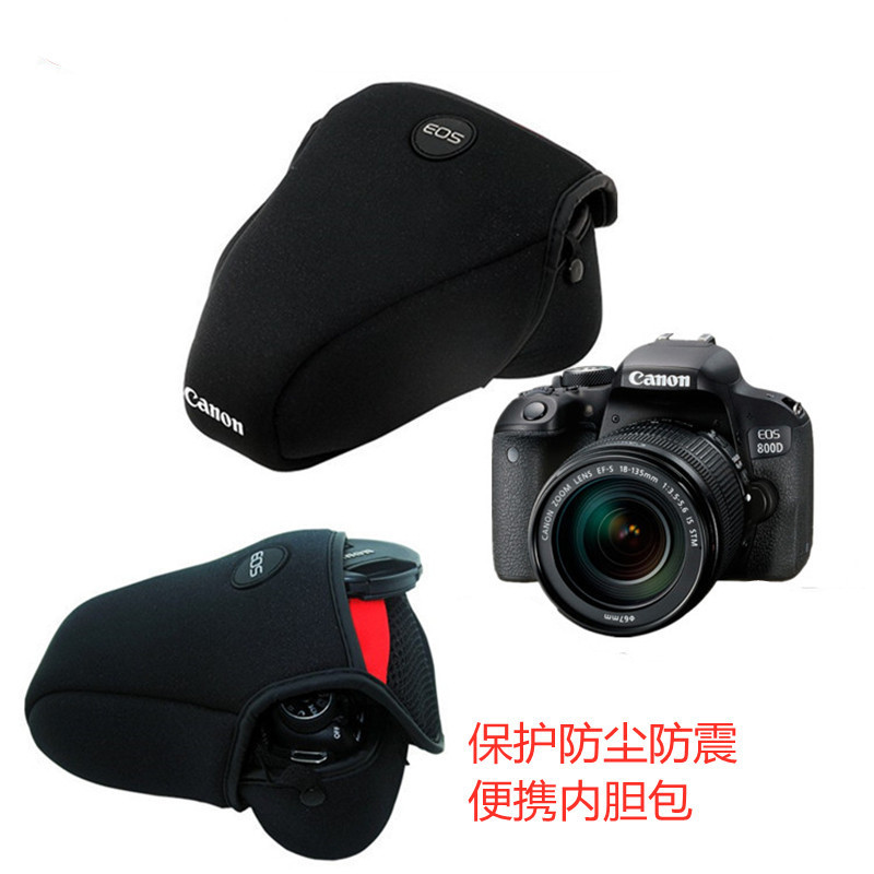 เหมาะสำหรับ Canon RP R5R6II R7 R10 850D 90D R50 R8R100 กระเป๋ากล้องพร้อมซับในป้องกัน