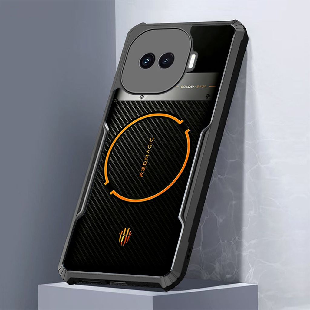 เคสโทรศัพท์อะคริลิคเหมาะสําหรับVivo iQOO 15 15R 13 12 11 10 7 9T 9 Pro SE 5GกรณีรูปแบบหรูหราUltrathinถุงลมนิรภัยกรอบสีดําTough Anti-DropปกหลังA37-38