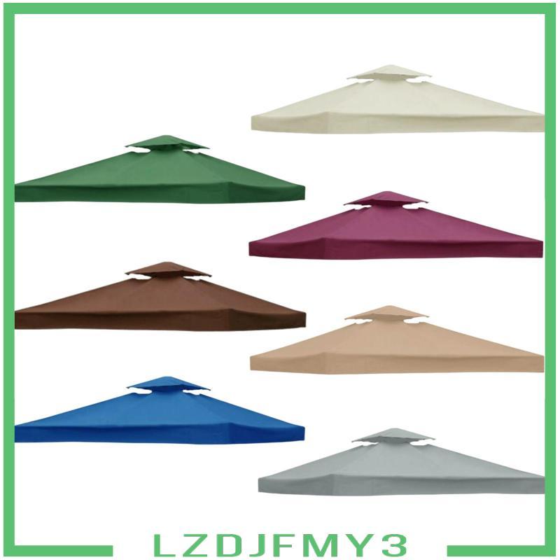 [Lzdjfmy3] Replacement Canopy Top Cover Gazebo Shelter Tarp Canopy Replacement Top Coffee