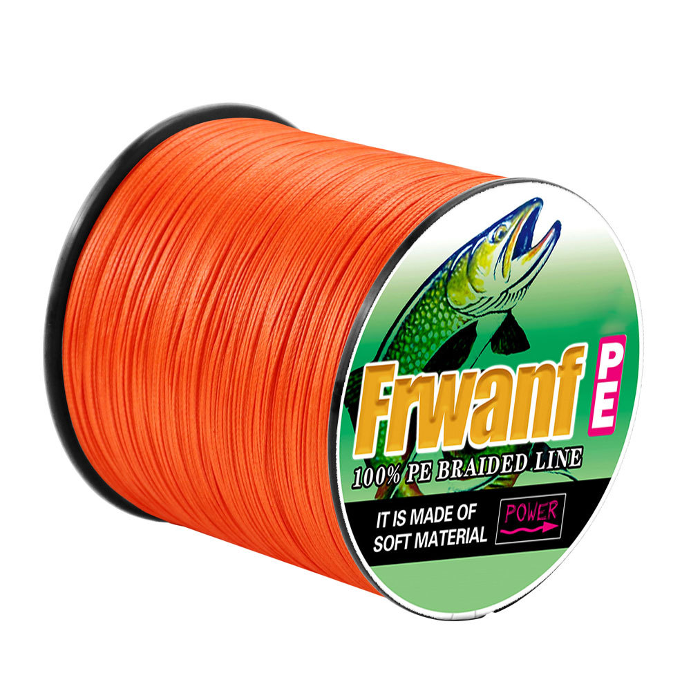 FRWANF 300M 16 Strands สายถักปลาคาร์พสายตกปลาถักสายตกปลาทนทาน 100% PE spesca PE สายตกปลาญี่ปุ่นลอย P
