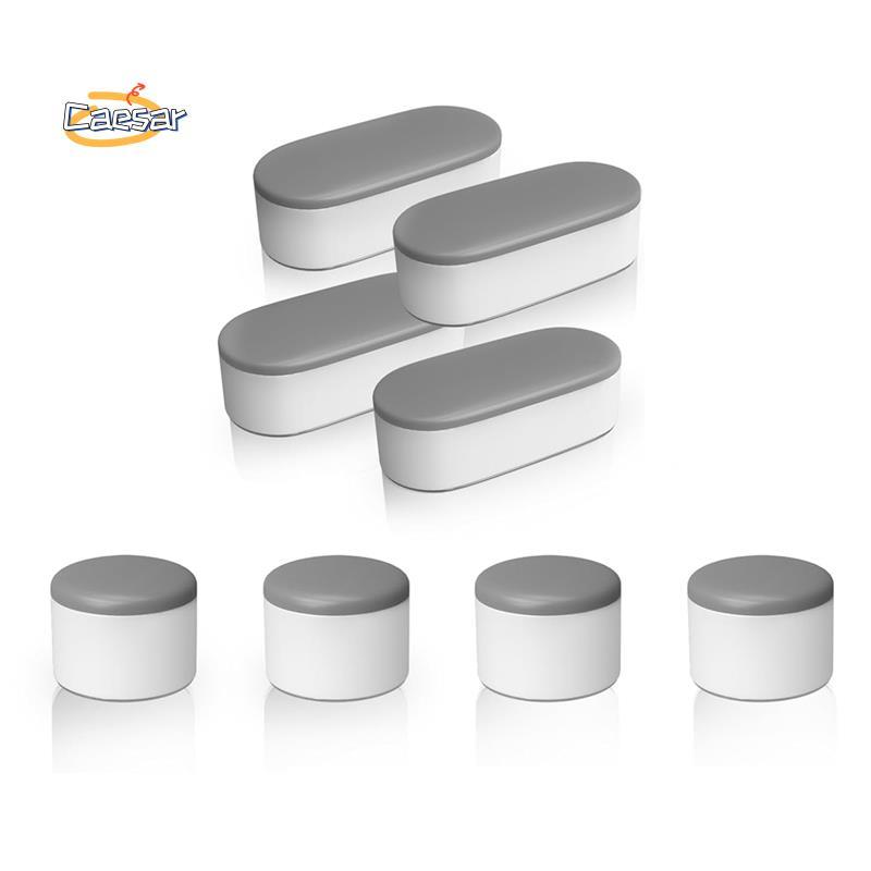 caesarA8 Toilet Seat กันชนสําหรับ Bidet และฝาปิดสิ่งที่แนบมา, 8 ชิ้น Universal Non-Slip Toilet Seat 