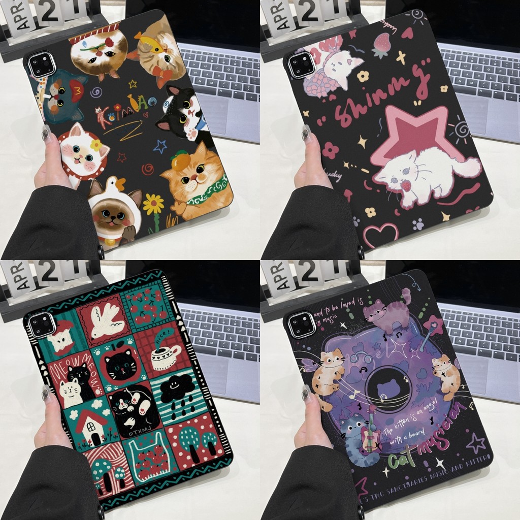 เคสแท็บเล็ตแบบมีลวดลาย for Xiaomi Pad 8 7 6 Pro / 6s 7s Pro / Pad Mini Redmi Pad SE 8.7 11 / Pad Pro