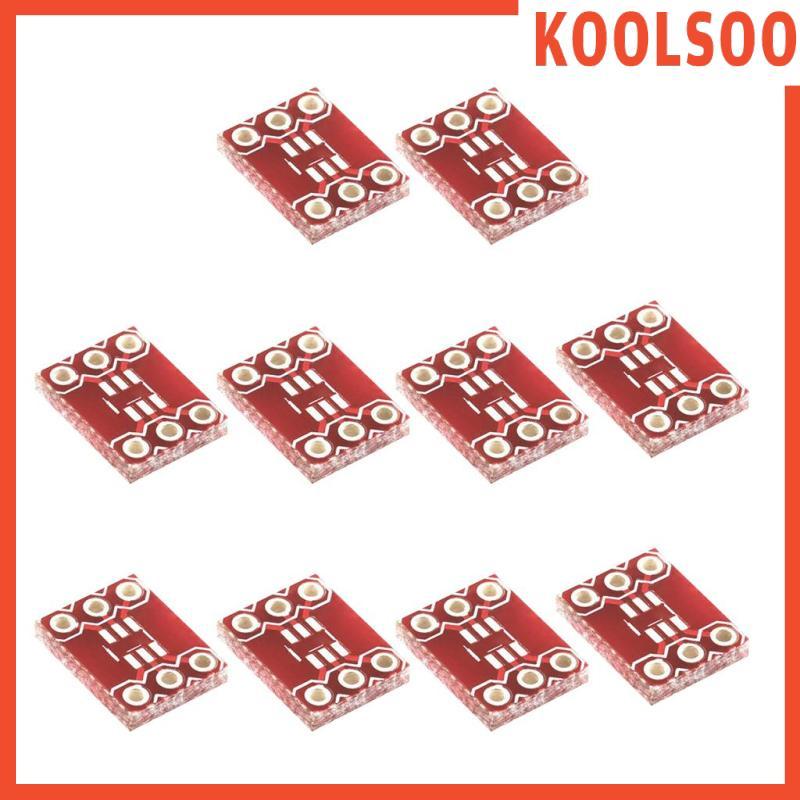 [Koolsoo] ชุด 10 ชิ้น 6 พิน SOT23 เป็นอะแดปเตอร์ DIP บอร์ด PCB SMD Converter บอร์ด DIY