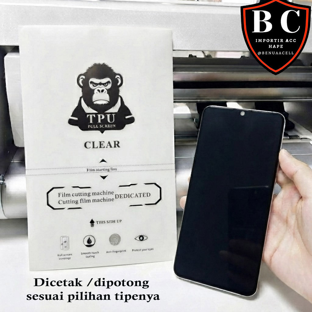CLEAR ANTI-SCRATCH HYDROGEL สําหรับ VIVO iQOO 12 12 PRO 13 15 ULTRA 15T 7 NEO 3 8 PRO 9 Z5 Z6X Z7i Z