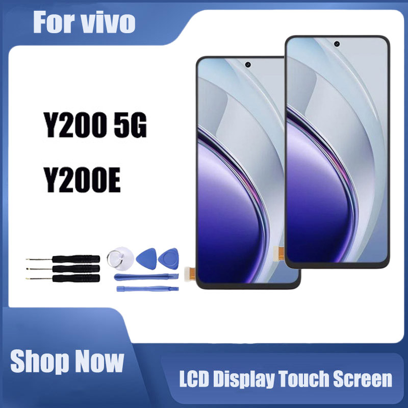 สําหรับ vivo Y200 5G Y200E จอแสดงผล LCD เปลี่ยนหน้าจอสัมผัส