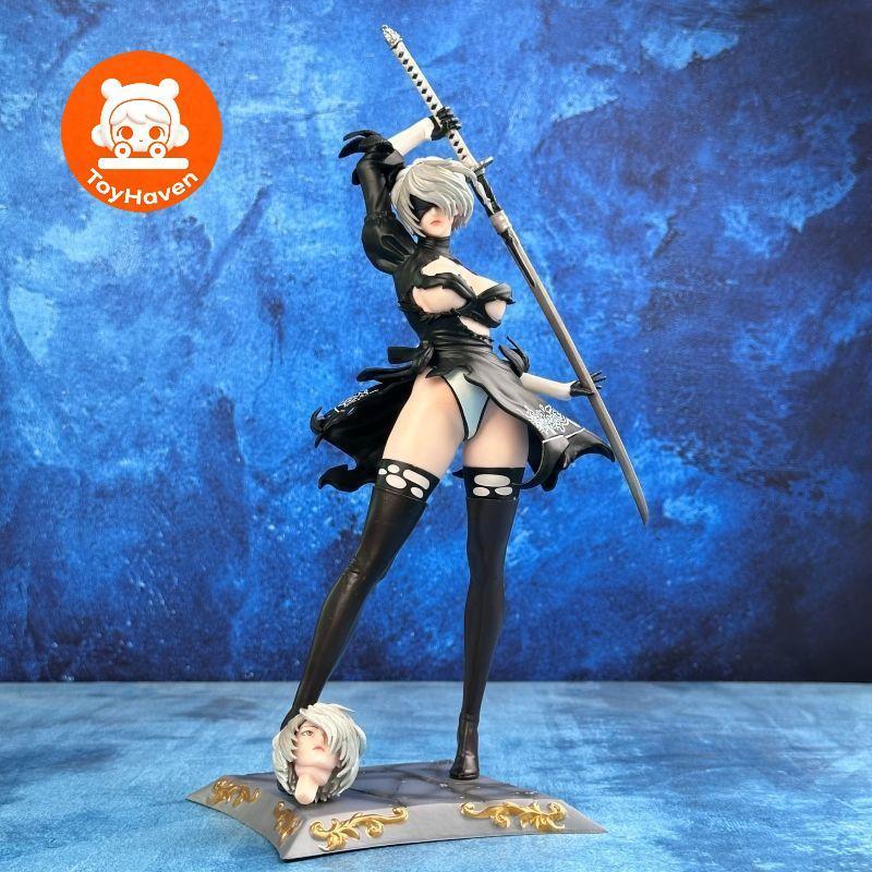 NI-Angel 2B Miss Height 33cm [แกะสลักสองหัว] รูป GK < Neil: Mechanical Era > เกมเทพธิดาเดสก์ท็อปตกแต