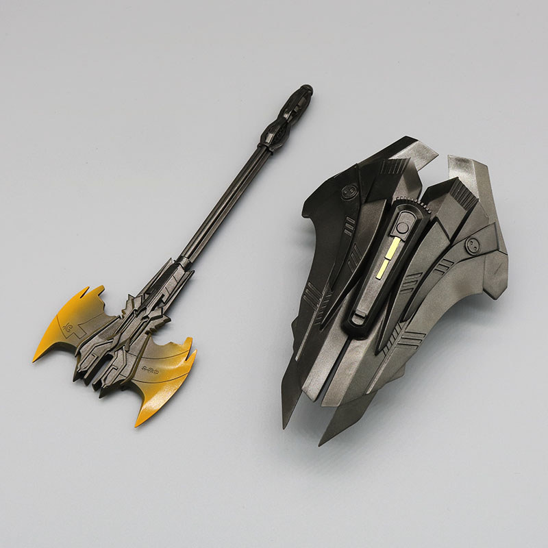 ★อุปกรณ์เสริมของเล่นเปลี่ยนรูป มาใหม่★DLX ถึง 2 Optimus Prime Black Apple MC003f Shield Tomahawk Wea