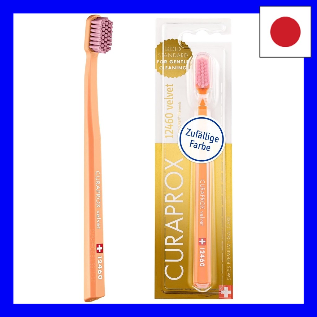 CURAPROX Toothbrush CS12460 Velvet Flocked 12,460 Pieces Assorted Blister Pack (Any Color)