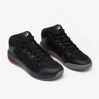 Decathlon Adult Basketball Shoes Essential 100 รองเท้าบาสเกตบอล สำหรับผู้ใหญ่ รุ่น Essential 100 - Black
