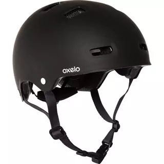 Decathlon Inline Skating Skateboarding Scootering Helmet หมวกกันน็อคอินไลน์สเก็ต สเก็ตบอร์ด สกู๊ตเตอร์ - Black/Blue