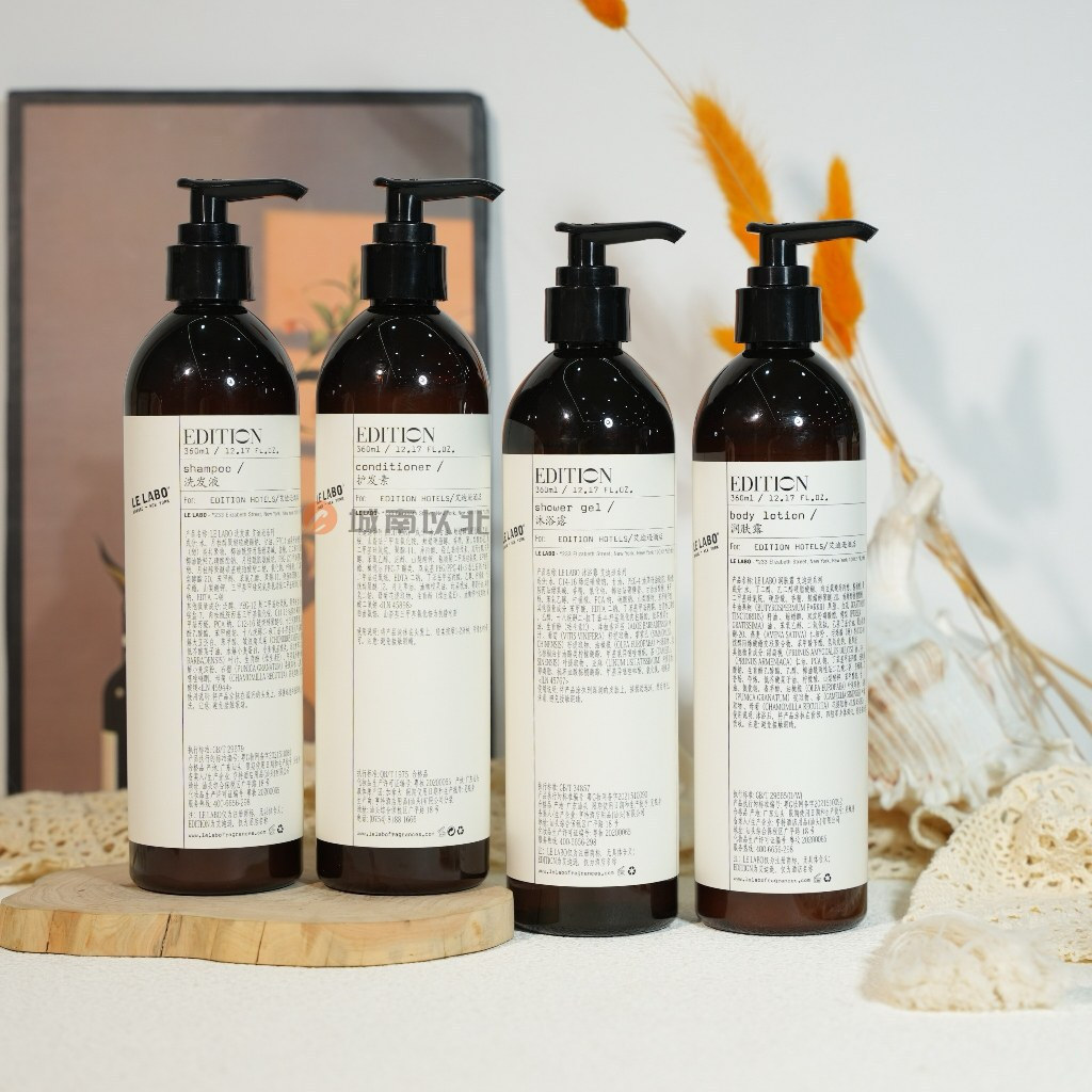 LELABO EDITION แชมพูชาดําไม้ ครีมนวดผม เจลอาบน้ํา มอยส์เจอร์ไรเซอร์ 360ml艾迪酒店LELABO EDITION 木质 ย้อมผ