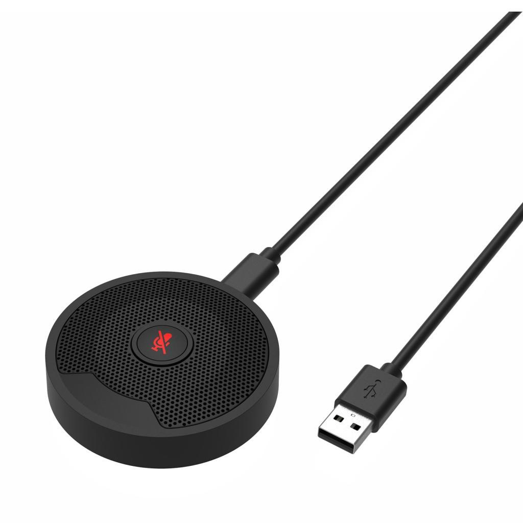 Ruba888 UM10 ไมโครโฟนประชุม USB 360° ไมโครโฟนพีซีคอนเดนเซอร์รอบทิศทางสําหรับแชทวิดีโอเกม