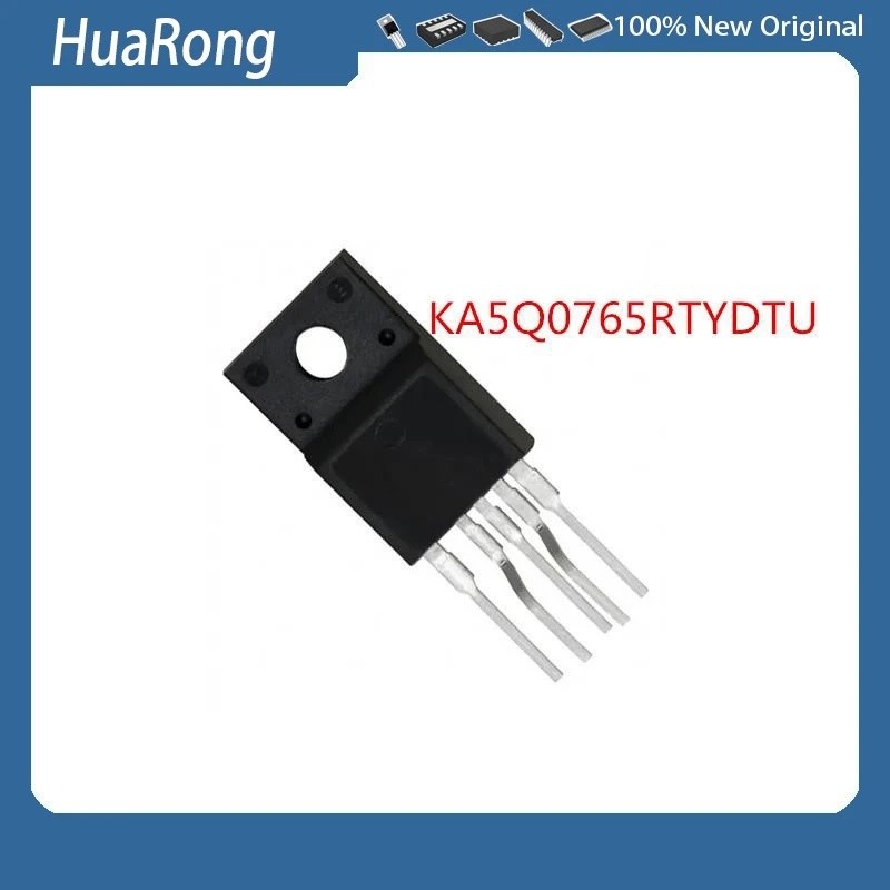 5 ชิ้น/แบทช์ KA5Q0765RT 5Q0765RT  500765RT KA5Q0765RTYDTU TO-220F-5