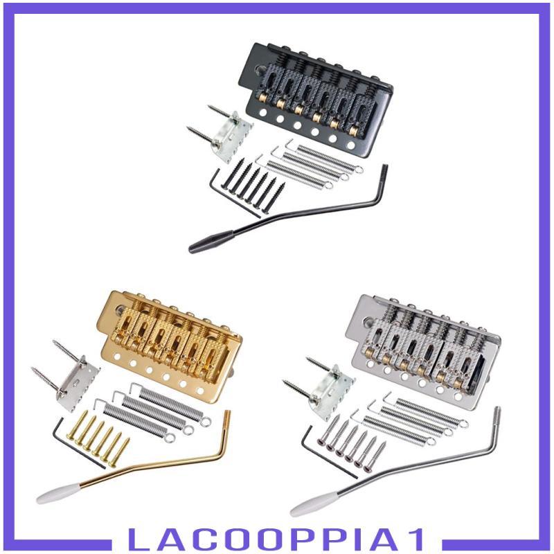 [Lacooppia1] Roller Saddle Tremolo Bridge System W/Whammy Bar สําหรับกีตาร์ไฟฟ้า ST SQ