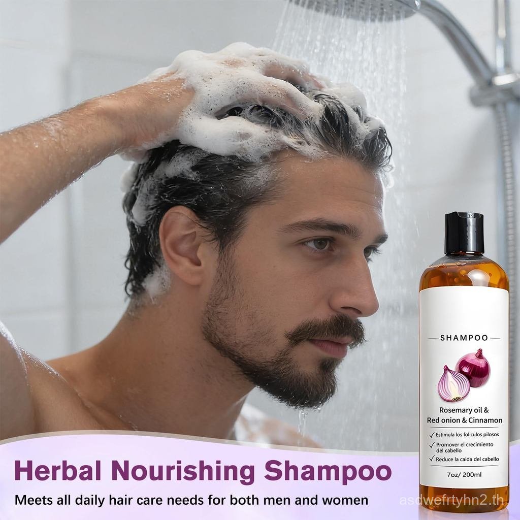 แชมพูDeCeblla,OnionแชมพูParaHombreWithRosemaryOil,RedOnion,CinnamonExtract,StrengthenHairRoots,Prefe