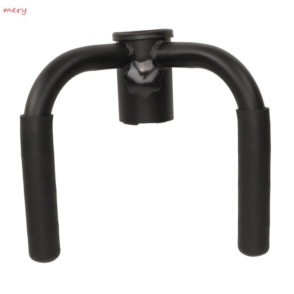 MERY Landmine Row Handle, สิ่งที่แนบมา T Bar ขนาดกะทัดรัดสีดํา, เหล็กปรับสบาย Black Landmine Row Han