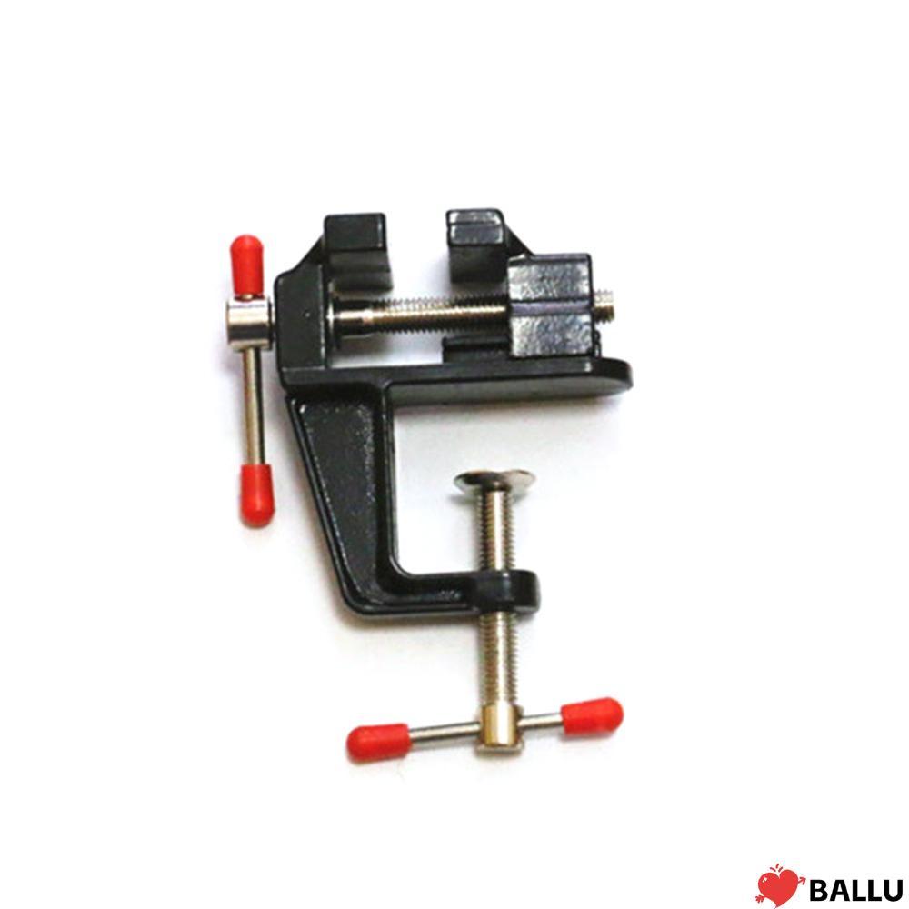 BALLU Mini Work Bench Vise, Bench Vice Mount อลูมิเนียม Hobby Bench Vise, แบบพกพา Miniature ขนาด CLA