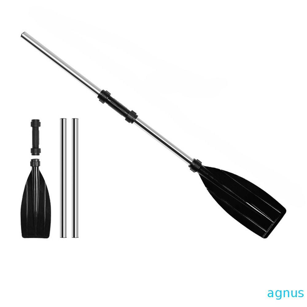 AGNUS พายเรือคายัค, อลูมิเนียมอัลลอยด์ Thicken เรือ Oars, สันทนาการน้ําหนักเบา Anti-twist Design ทนทาน Canoe Oars Boating อุปกรณ์เสริม