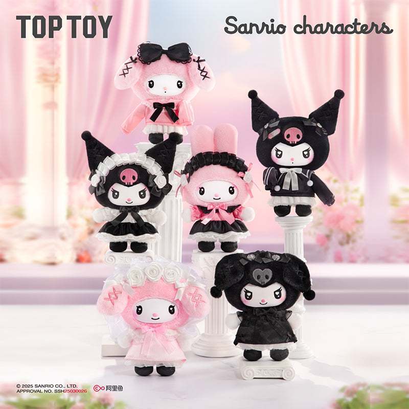 TOPTOY x ตัวละคร Sanrio Angel Garden Series ตุ๊กตาจี้กล่องตาบอด