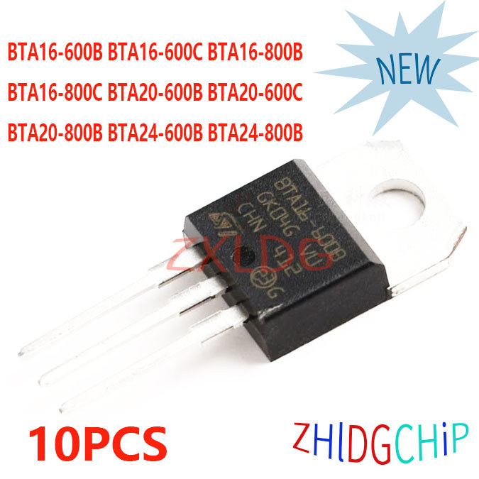 10pcs ยี่ห้อใหม่ BTA16-600B BTA16-600C BTA16-800B BTA16-800C BTA20-600B BTA20-600C BTA20-800B BTA24-