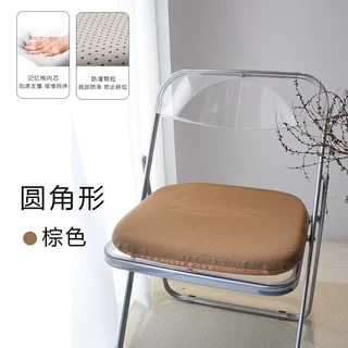 เบาะรองนั่ง เก้าอี้ทำงาน office เบาะหนา memory foam ผ้าลินิน แผ่นรองนั่ง ใช้ได้ทุกฤดู สไตล์มินิมอล