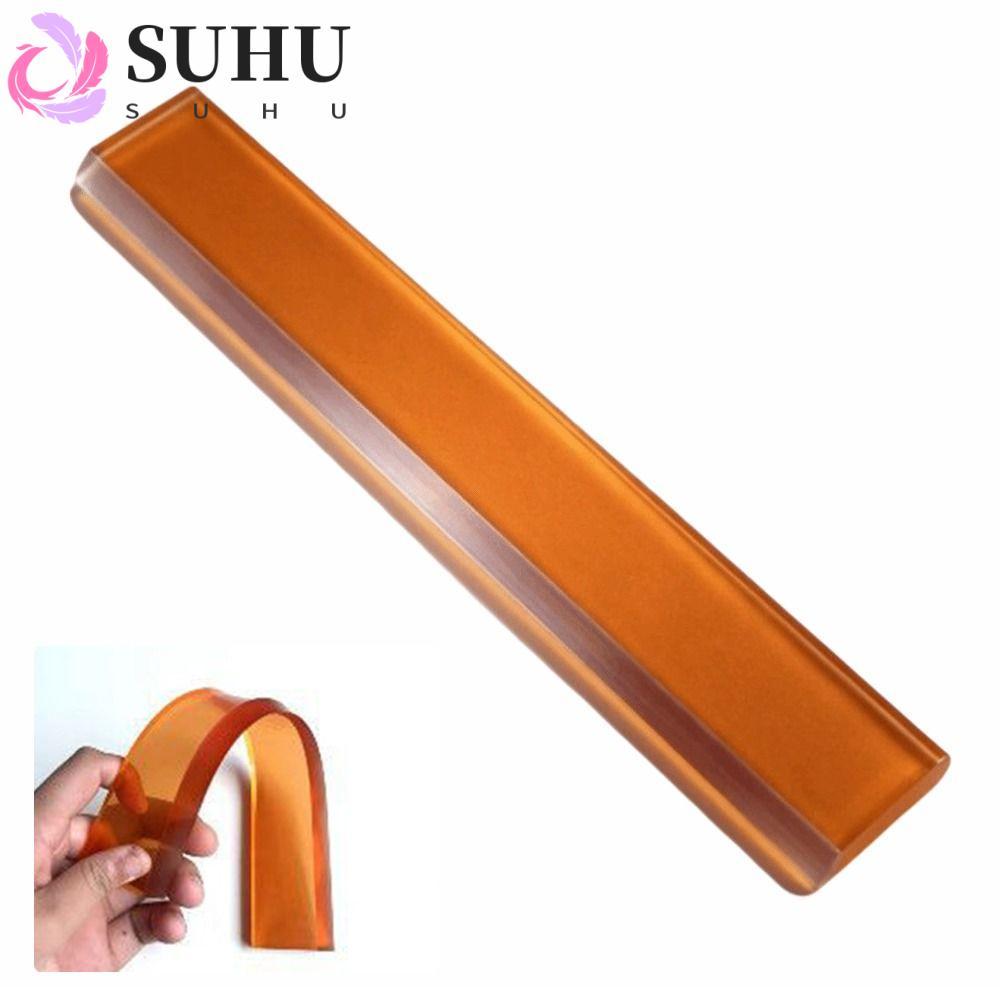 SUHU Wall Scraper Putty, Arc Scraper Polyurethane Putty Squeegee Spatula, ทนทาน 30/50 ซม.ฉาบเครื่องม