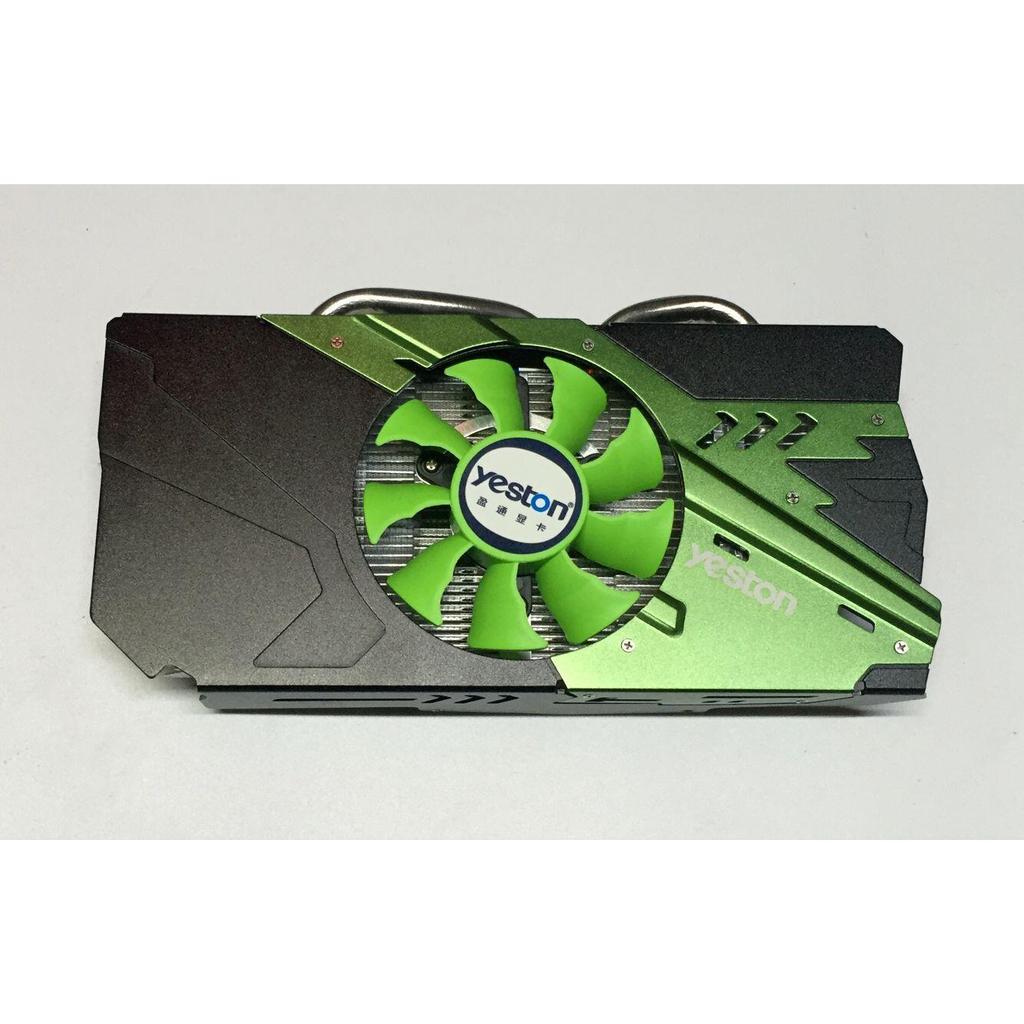 [หม้อน้ําขายร้อน] Yingtong GTX 750Ti-2048GD5 PA Game Master หม้อน้ําการ์ดกราฟิก 2 หลอดความร้อน 43 * 
