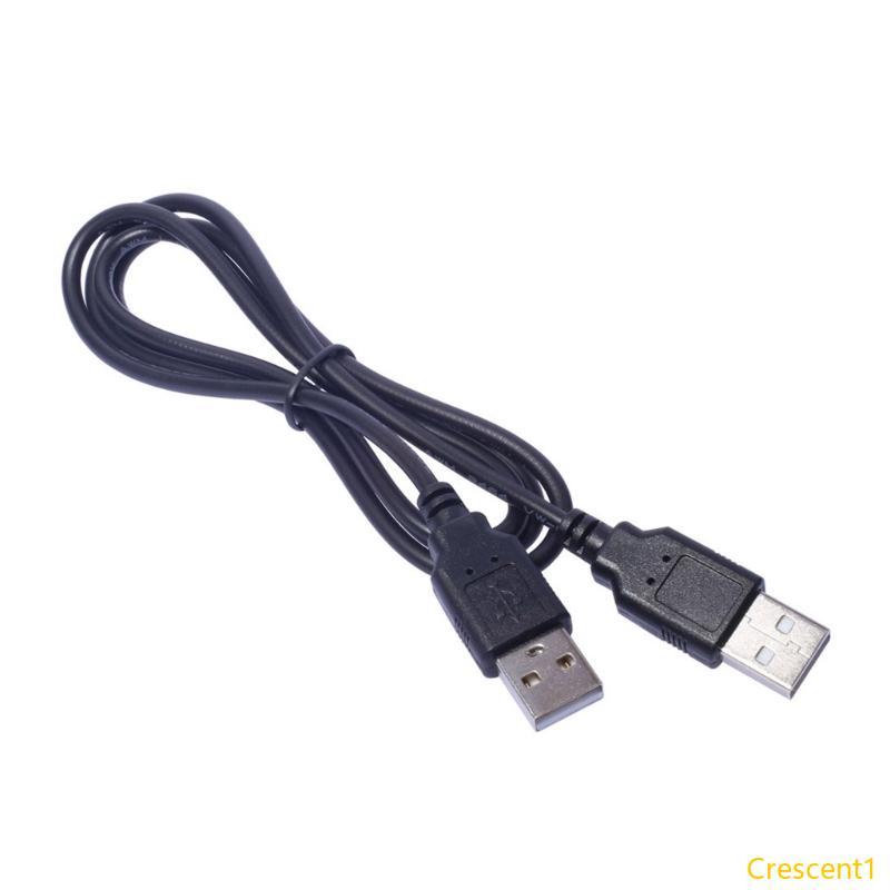 Crescent1 สาย USB เป็น USB USB สายไฟต่อ USB สําหรับชาร์จสายไฟ 5V3A