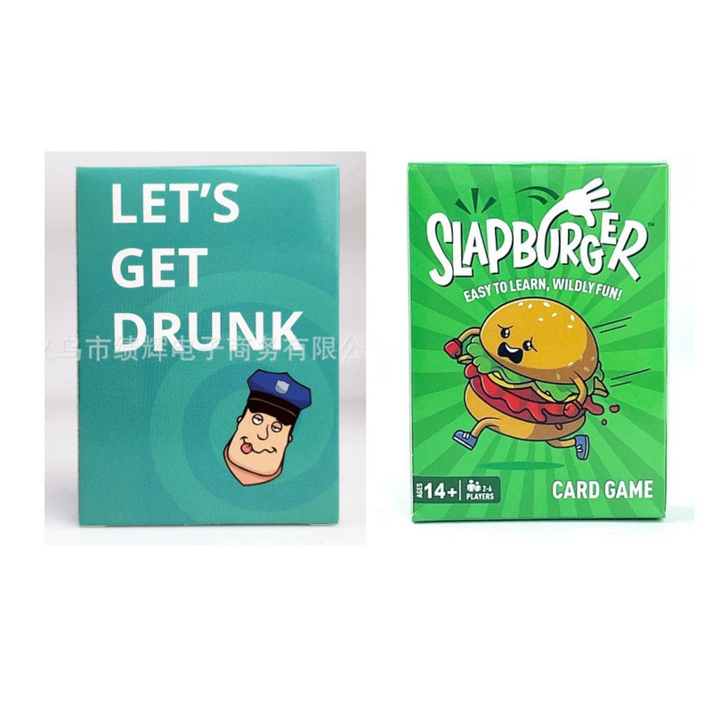 3298DRReady Baking All English Do Or Drink Drink Drinking Series Solitaire Family Party Game Card Bo
