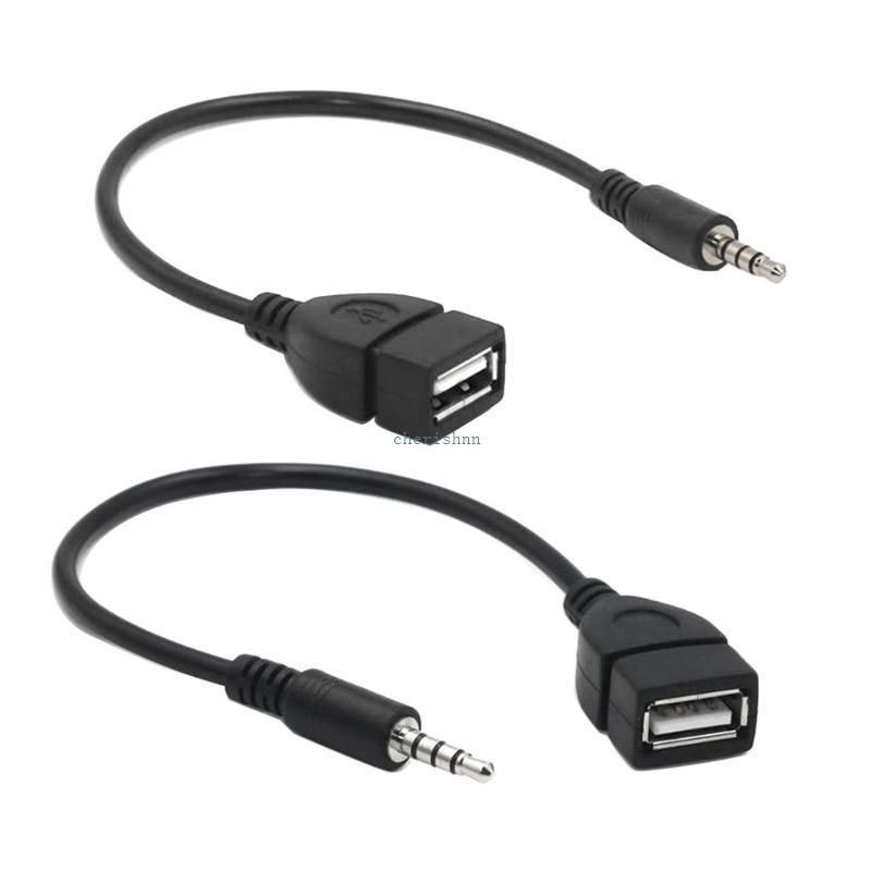 CH * AUX Data Cable 3 5mm Male Jack Plug USB Female to AUX Data Charge Cable USB AUX Data Cable Adap