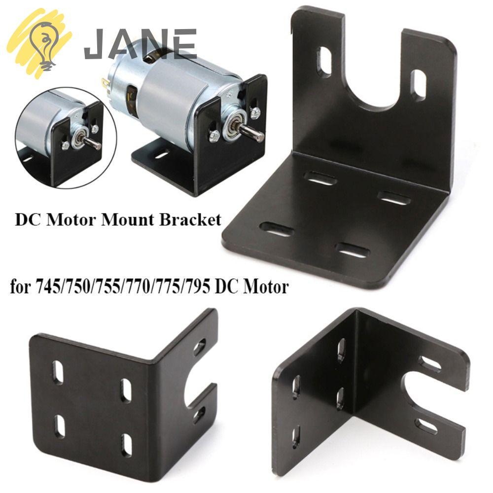 JANE DC Motor Parts สีดําสําหรับ 745/750/755/770/775/795 Universal 775 ที่นั่งคงที่