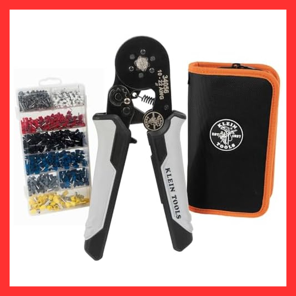 Klein Tools Ferrule Crimping Tool Set 【Direct from Japan】