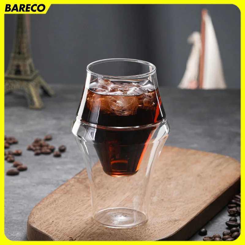 One Two Cups Aesthetic Coffee Glass Double Wall Glass 320ml - SN550