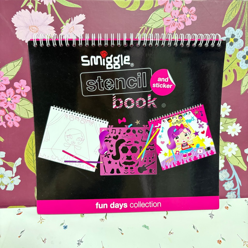 Australia smiggle Game Book Sticker Book สมุดระบายสี College Book รางวัลนักเรียน Template Play Book 
