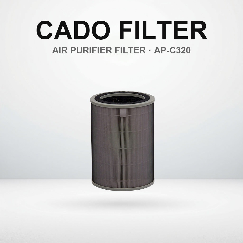 ไส้กรองอากาศ สำหรับเครื่องฟอกอากาศ Cado AP-C320 ทดแทน FL-C320