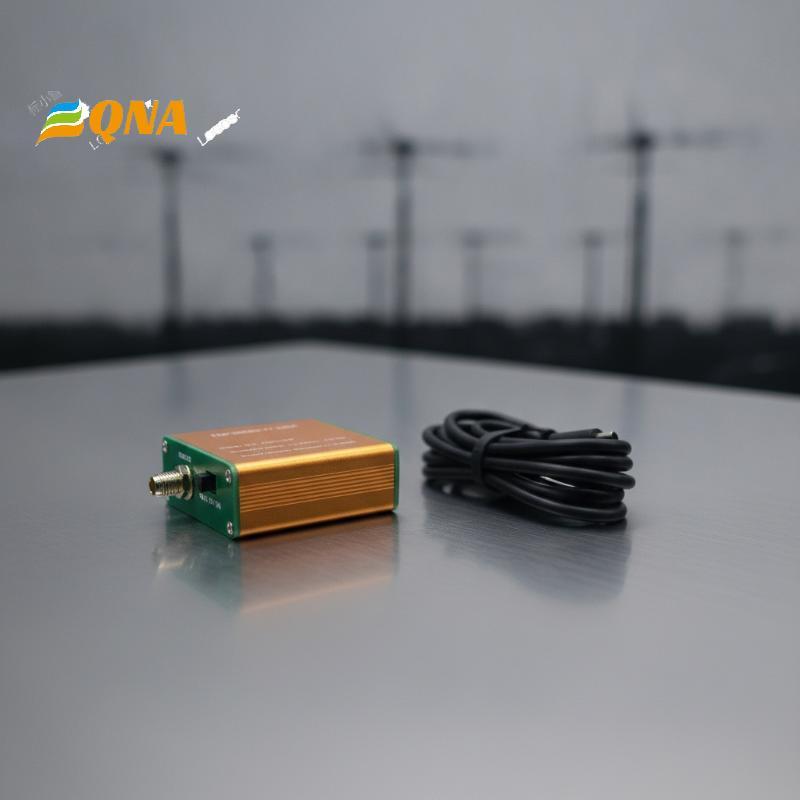 [QNA] RF Amplifier 0.1MHz-6GHz Full Band Low Noise Preamplifier Module ทนทานสําหรับการทดลองทดสอบการบ