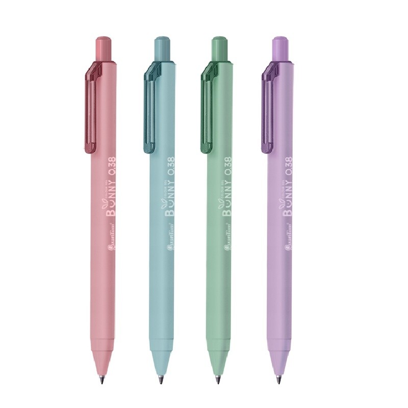 QUANTUM ปากกาหมึกเจล รุ่น BUNNY หมึกสีน้ำเงิน ขนาด 0.38 มม. ด้ามคละสี
