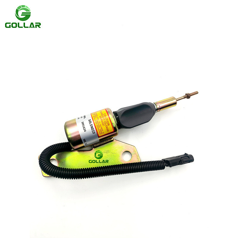ขายร้อน-Feel ปิดโซลินอยด์วาล์ว 399-1624 12V 399-1625 24V สําหรับเครื่องยนต์ Cummins 5.9L ดีเซลหยุด S
