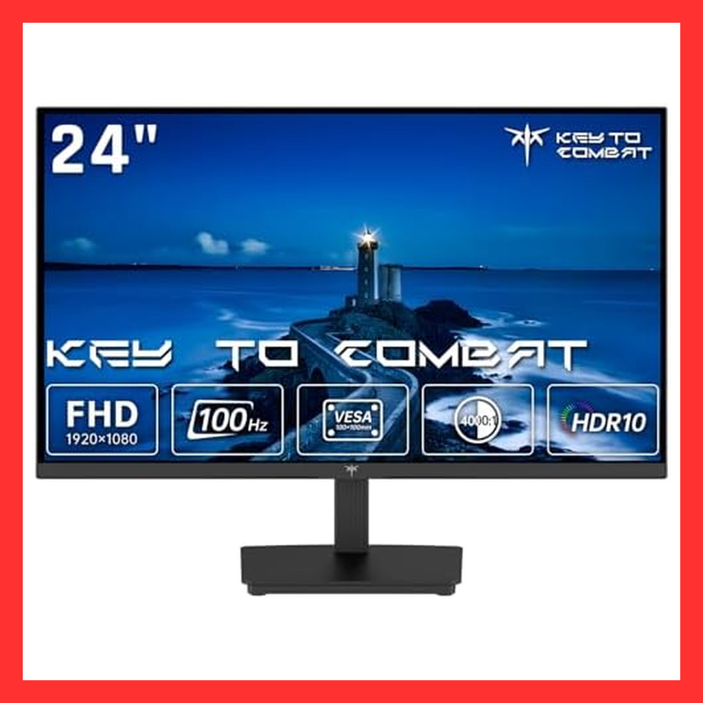 KTC 24 inch monitor FHD 100Hz VA HDR10 3 year warranty H24V27 [Direct from japan]