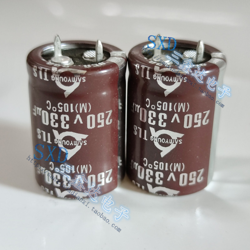 250V330UF 330UF250V ยี่ห้อใหม่จอแสดงผลเดิม Power เฉพาะตัวเก็บประจุไฟฟ้า 22 * 30