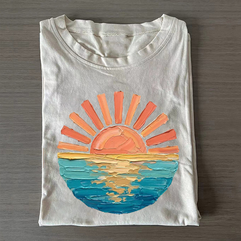 เสื้อยืด Sunset Beach