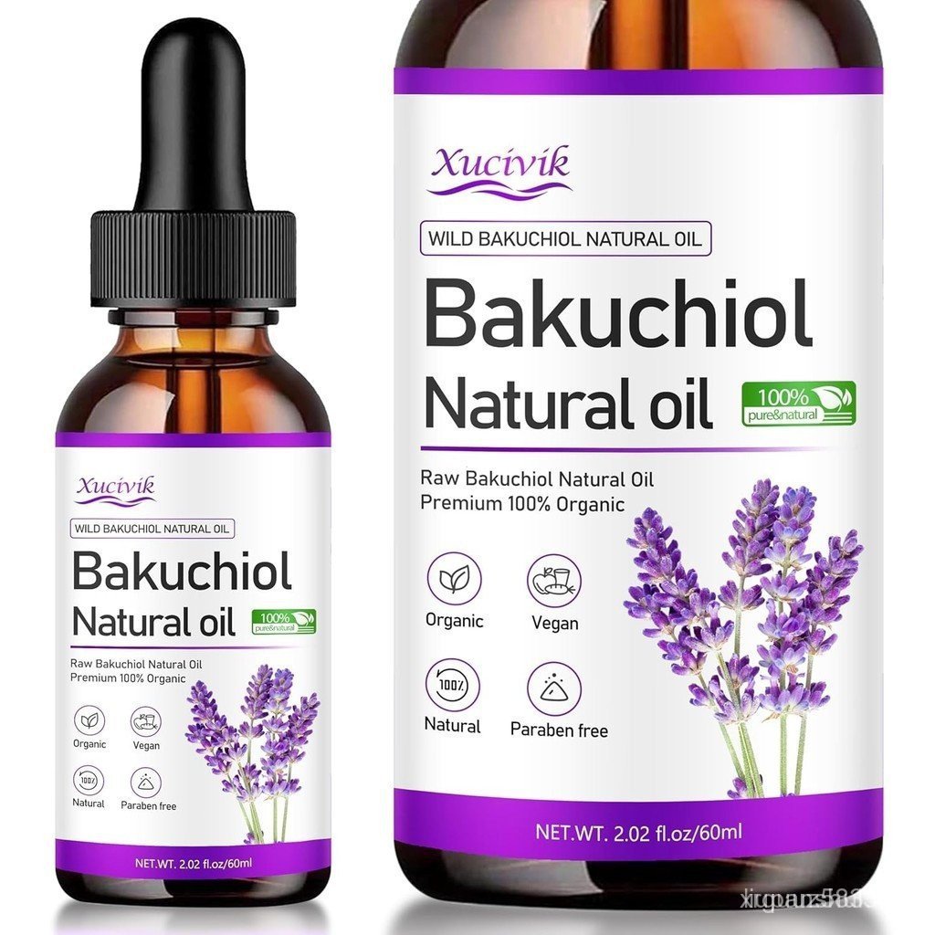 Organic Bacochialol Facial Oil-Posed Retinol, Soothing And Strengthening Sensitive Skin, 2.02 fl.oz 