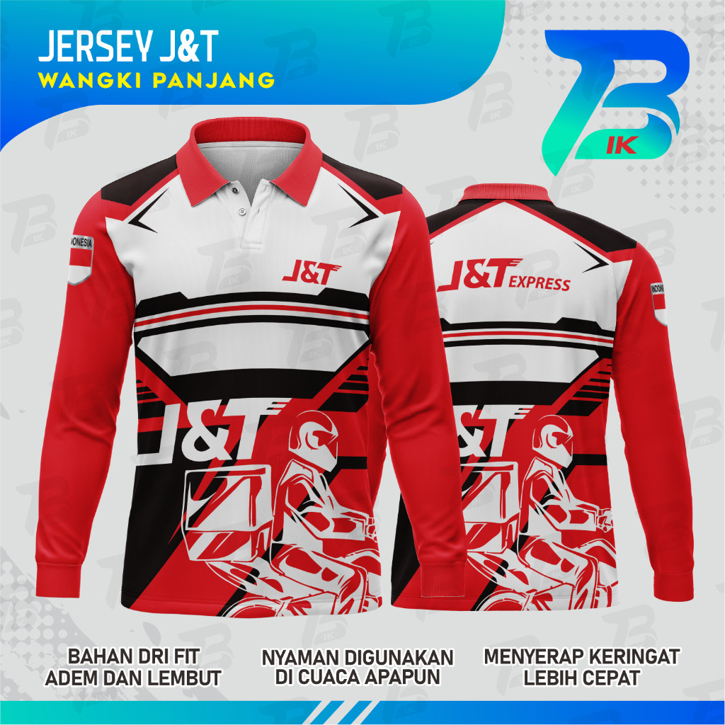 WANGKI J&T LONG SLEEVE JERSEY/J&T FULLPRINTING COLLAR T-SHIRT/J&T DRYFIT MILANO POLO JERSEY