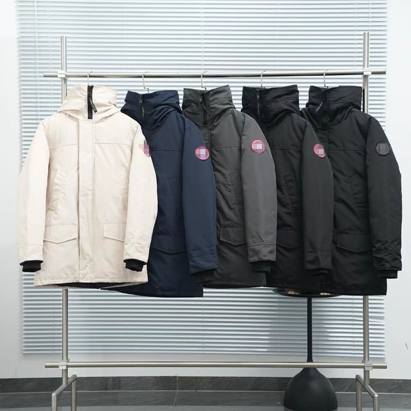 11BE Canada Goose Down Jacket 43 รูปแบบสไตล์เดียวกัน Langford ผู้ชายผู้หญิง Parker Coat Jacket 2052M