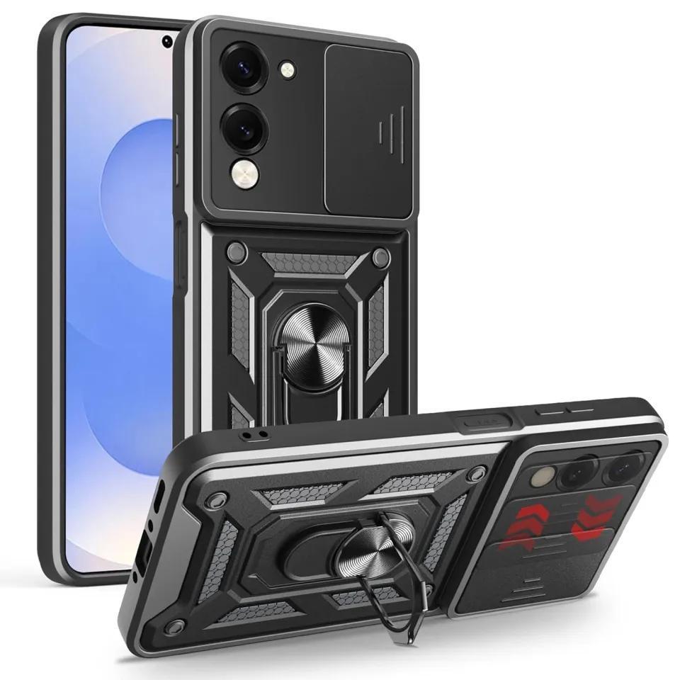VIVO Y04 Y04S Y19S GT IRING CASE กล้องสไลด์ภาพ