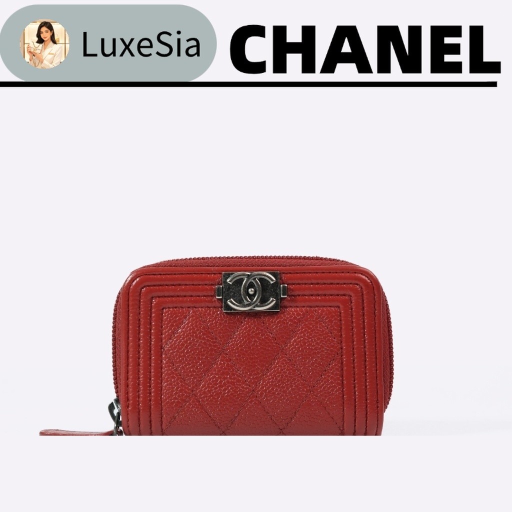 ของแท้ 100%C H A N E L  Coin Purse Holo 22 13900
