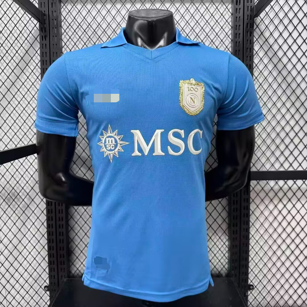 26/27 Napoli home player edition เสื้อยืดผู้ชายเสื้อฟุตบอล