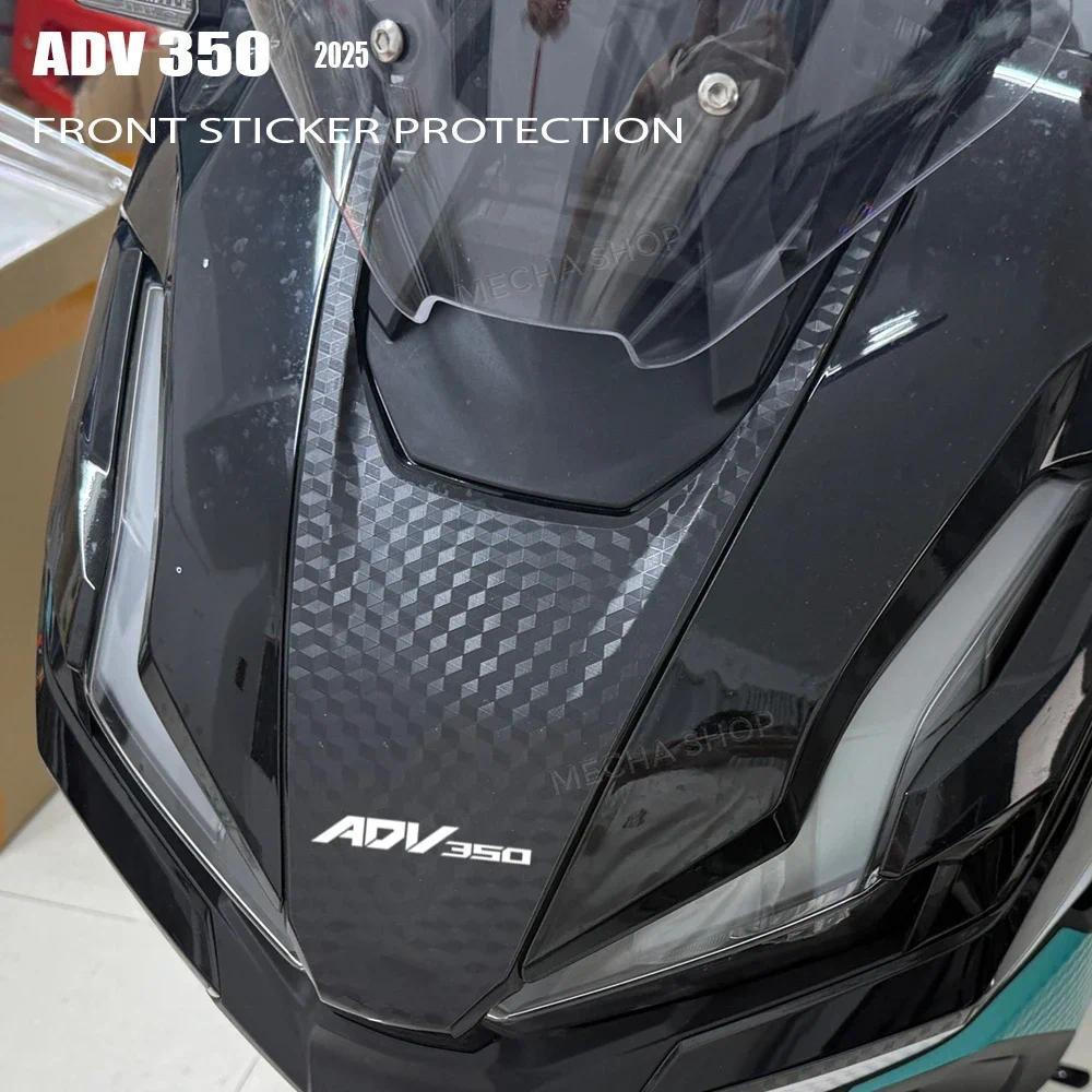 สําหรับ ADV 350 ADV350 2025 สติกเกอร์รถจักรยานยนต์ ADV350 2024 ด้านหน้า Fairing Sticke Kit